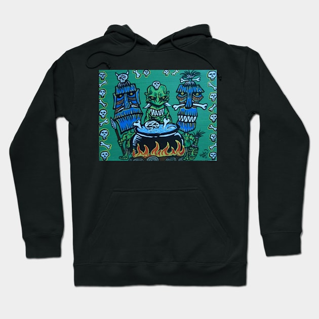 Cannibals Hoodie by Voodoobrew